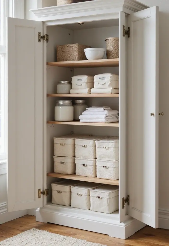 20 Mind-Blowing Small Cupboard Organization Ideas for Your Clothes (You Won't Believe #5!) - 14. Foldable Storage Solutions