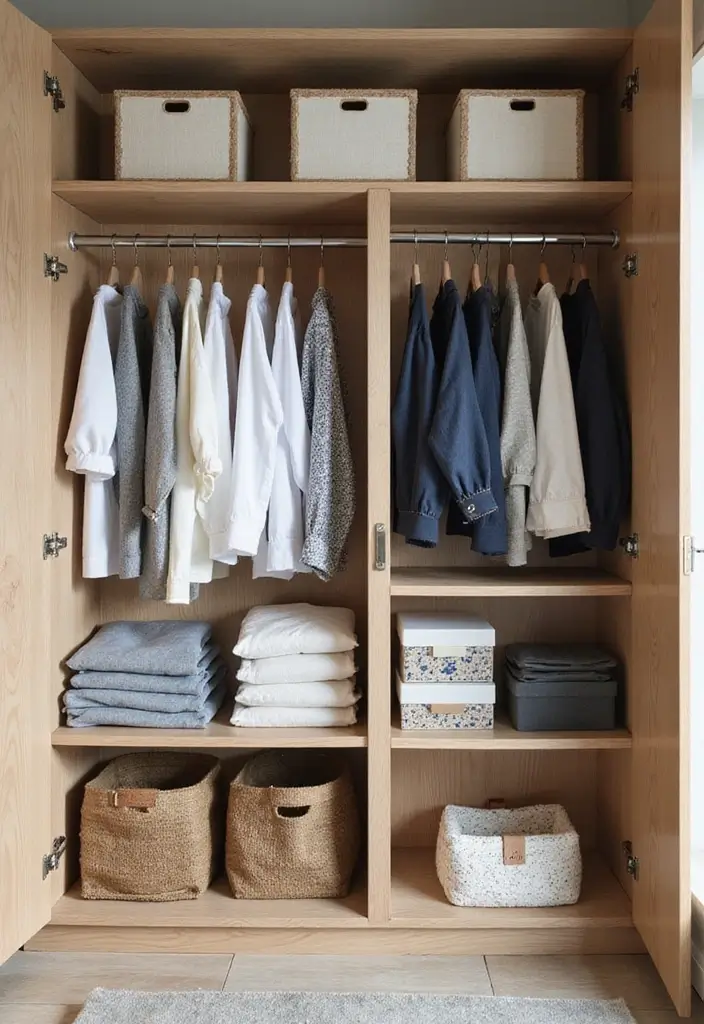 20 Mind-Blowing Small Cupboard Organization Ideas for Your Clothes (You Won't Believe #5!) - 18. Open Shelving for Display