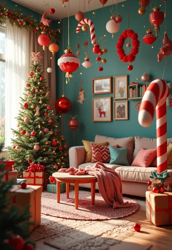 20 Stunning Christmas Living Room Decor Ideas for 2025 That Will Blow Your Mind! - 4. Whimsical Wonderland