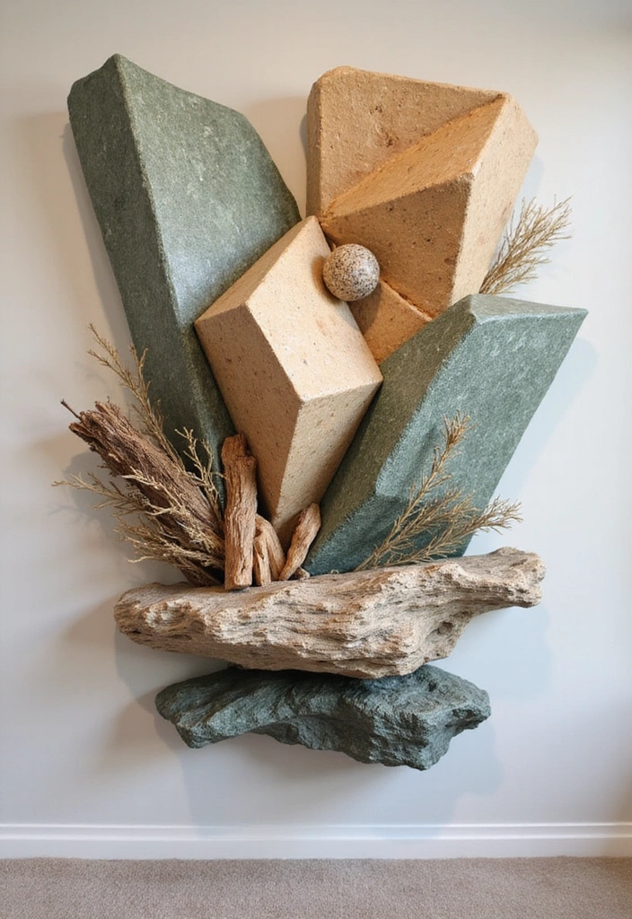 20 Unique Wall Art Ideas That Will Turn Your Blank Walls into a Masterpiece in 30 min! - 7. 3D Wall Art