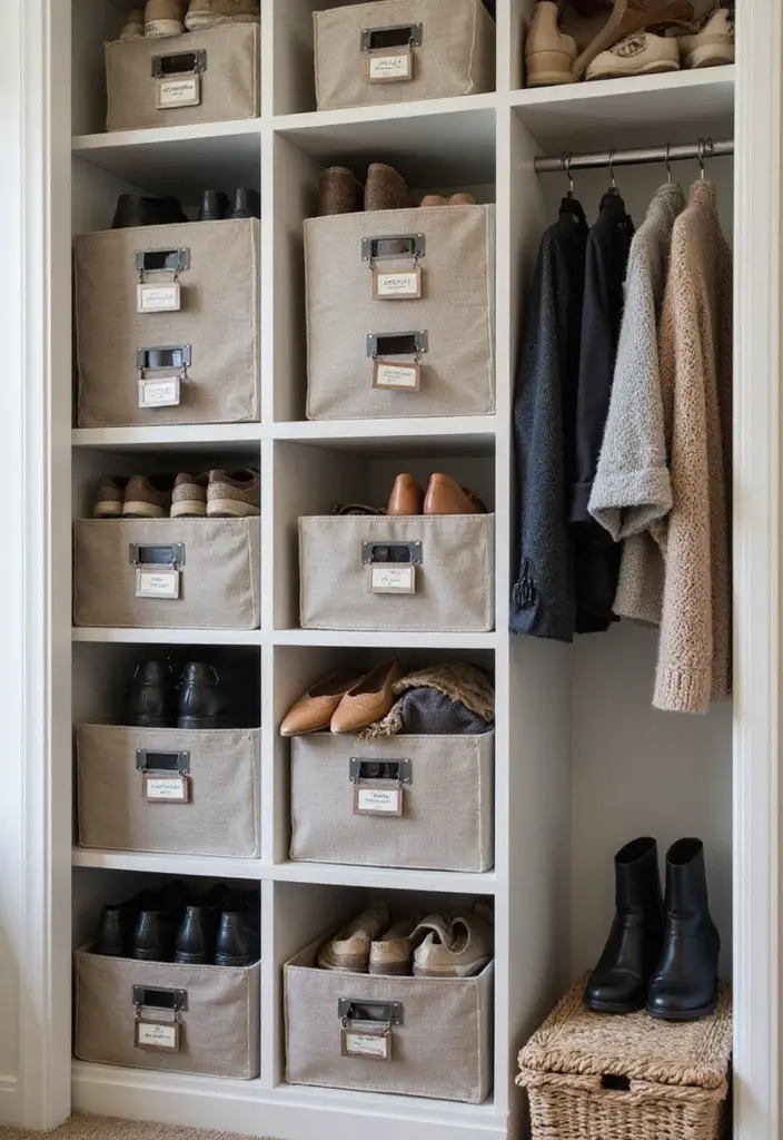 21 Clothes Organization Hacks That Will Change Your Closet Forever (You Won't Believe #10!) - 5. Use Vertical Storage Bins