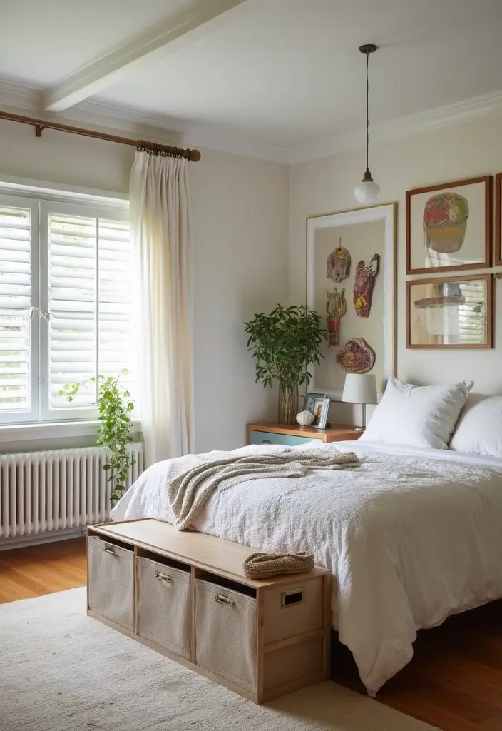 24 Adorable Bedroom Ideas That'll Make You Swoon! (You Won't Believe #10!) - 13. Creative Storage Solutions