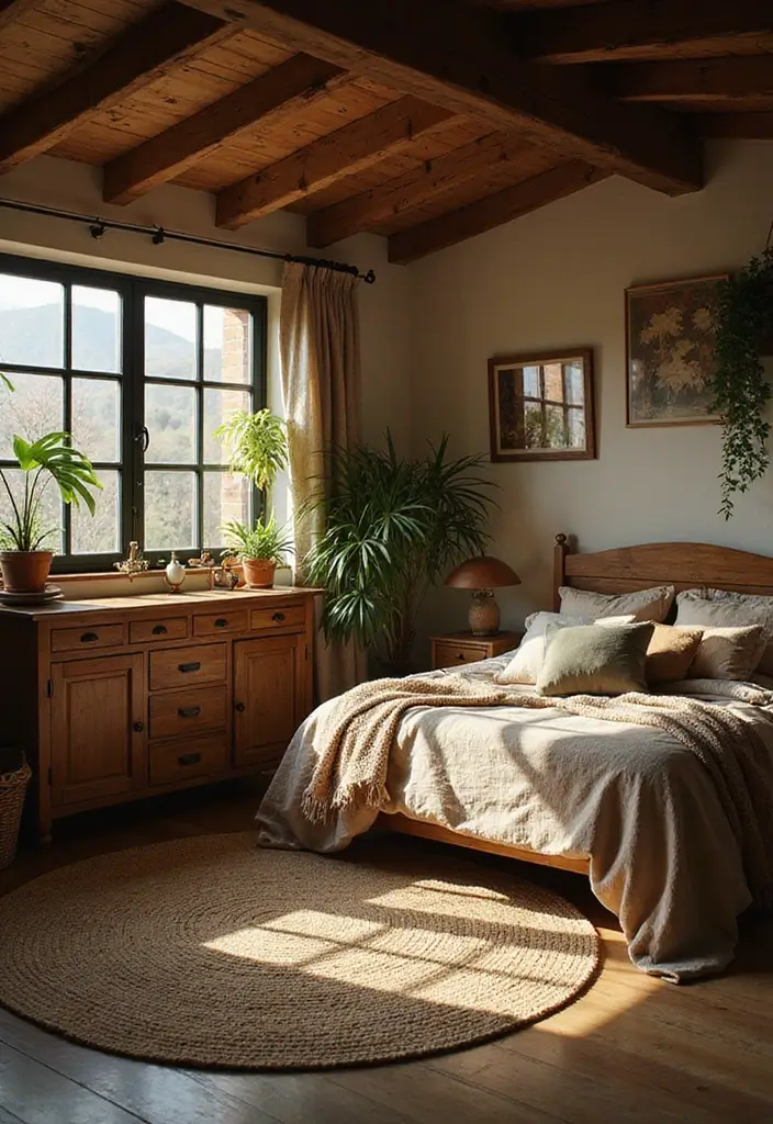 24 Adorable Bedroom Ideas That'll Make You Swoon! (You Won't Believe #10!) - 2. Rustic Wooden Accents