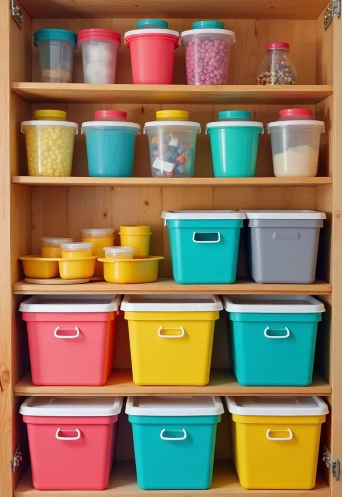 24 Cupboard Organization Hacks That Will Change Your Life Forever (You Won't Believe #5!) - 10. Color-Coded Organization