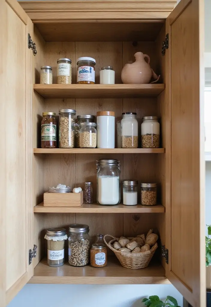 24 Cupboard Organization Hacks That Will Change Your Life Forever (You Won't Believe #5!) - 13. Incorporate Small Shelving Units