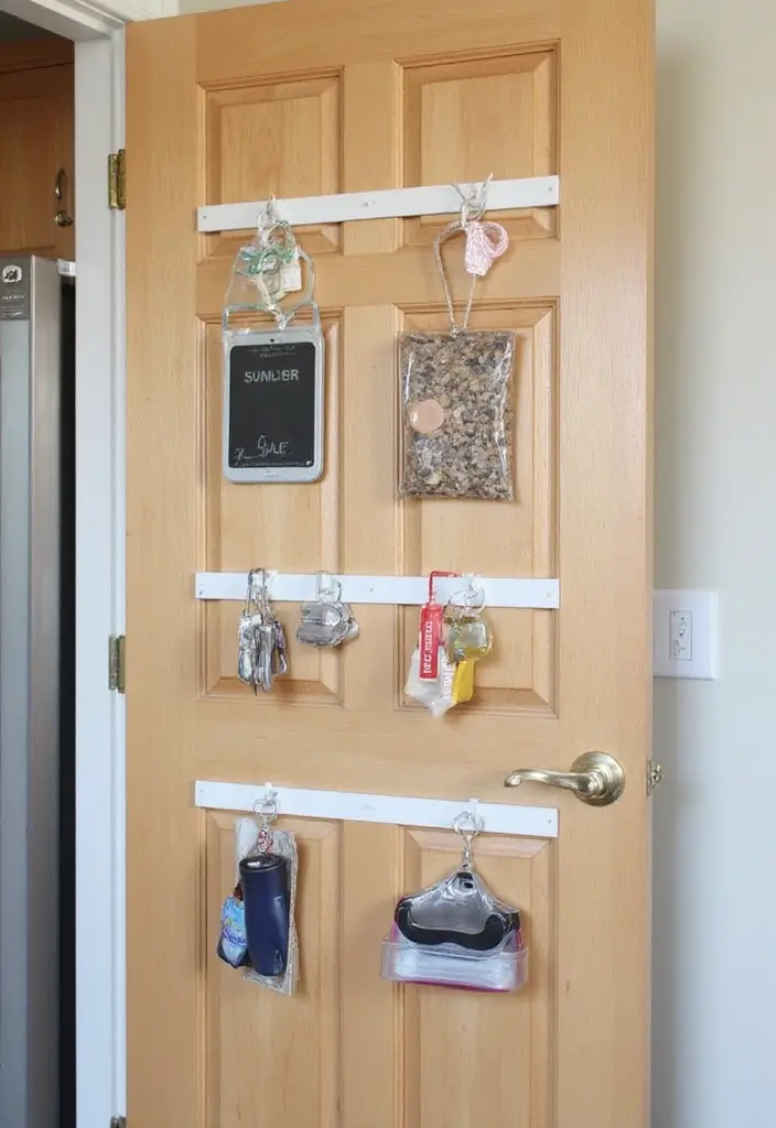 24 Cupboard Organization Hacks That Will Change Your Life Forever (You Won't Believe #5!) - 17. Utilize the Back of Cupboard Doors