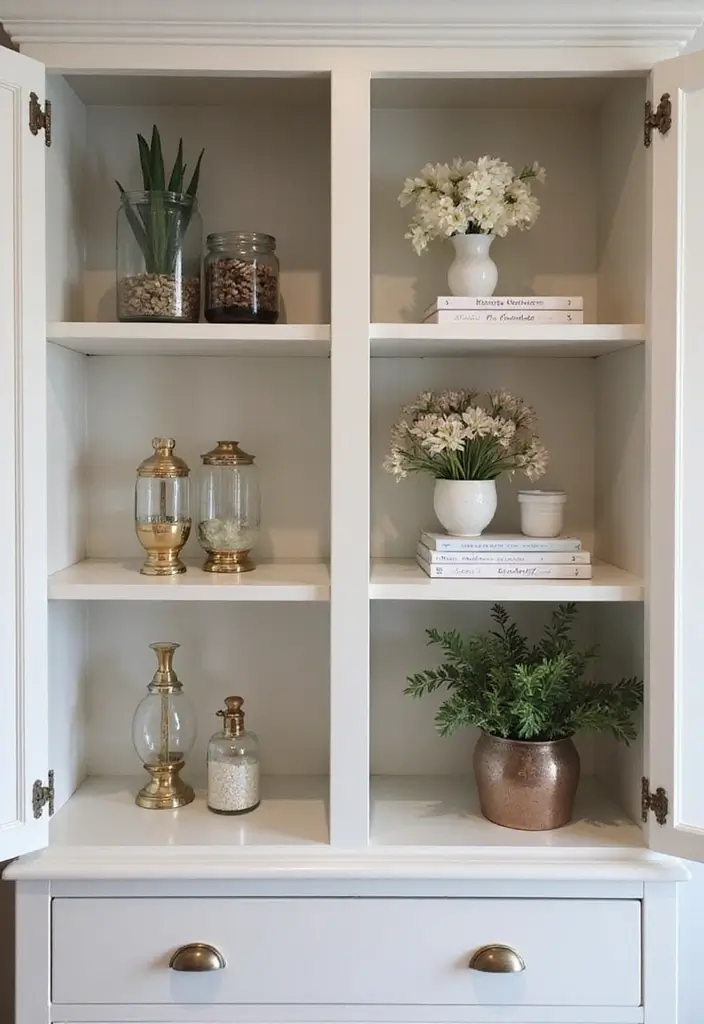 24 Cupboard Organization Hacks That Will Change Your Life Forever (You Won't Believe #5!) - 18. Floating Shelves for Decorative Storage