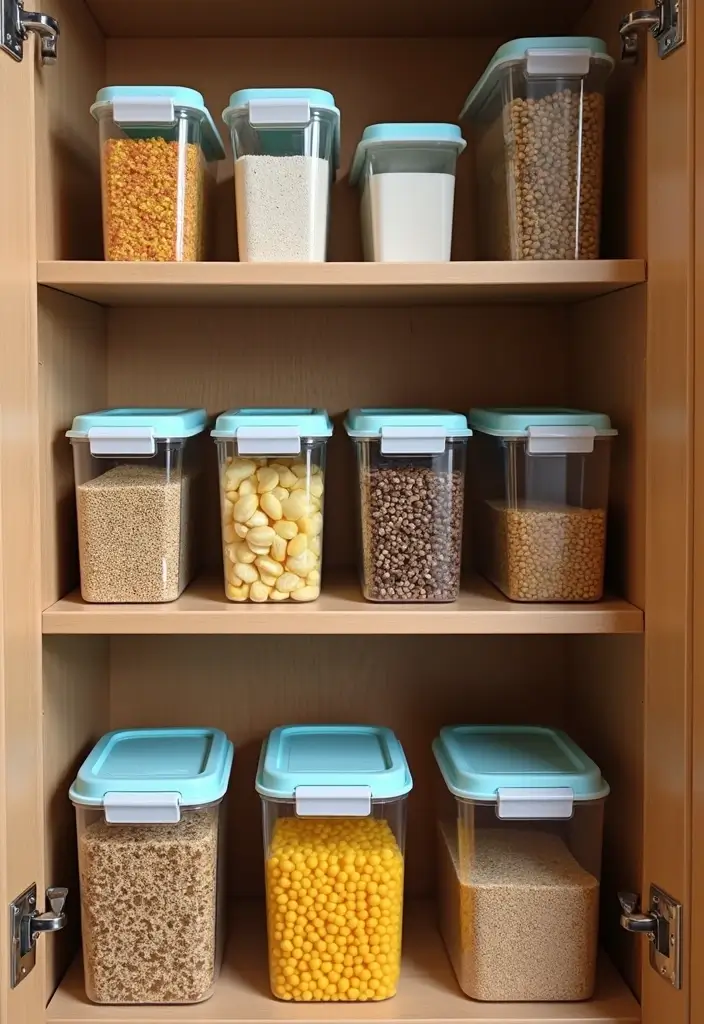 24 Cupboard Organization Hacks That Will Change Your Life Forever (You Won't Believe #5!) - 22. Use Food Storage Containers for Non-Food Items