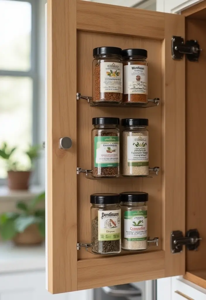 24 Cupboard Organization Hacks That Will Change Your Life Forever (You Won't Believe #5!) - 9. Magnetic Strips for Metal Items