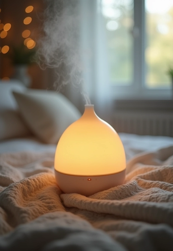 25 Romantic Bedroom Ideas for Couples That Will Ignite the Spark! (Don't Miss #17!) - 11. Aromatherapy Diffusers