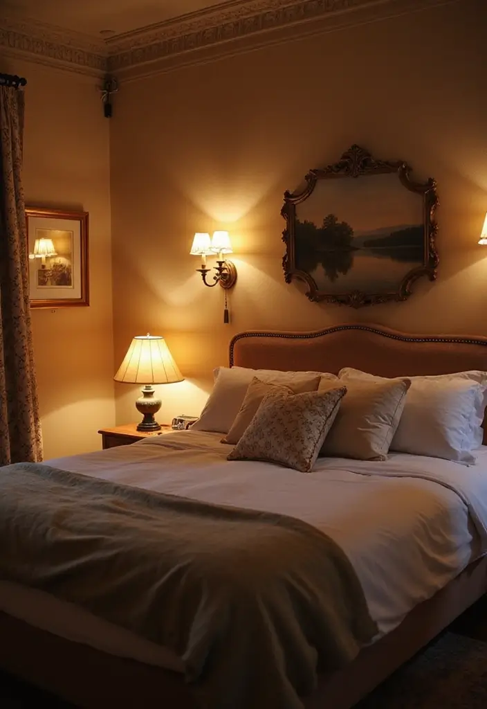 25 Romantic Bedroom Ideas for Couples That Will Ignite the Spark! (Don't Miss #17!) - 13. Intimate Lighting Options