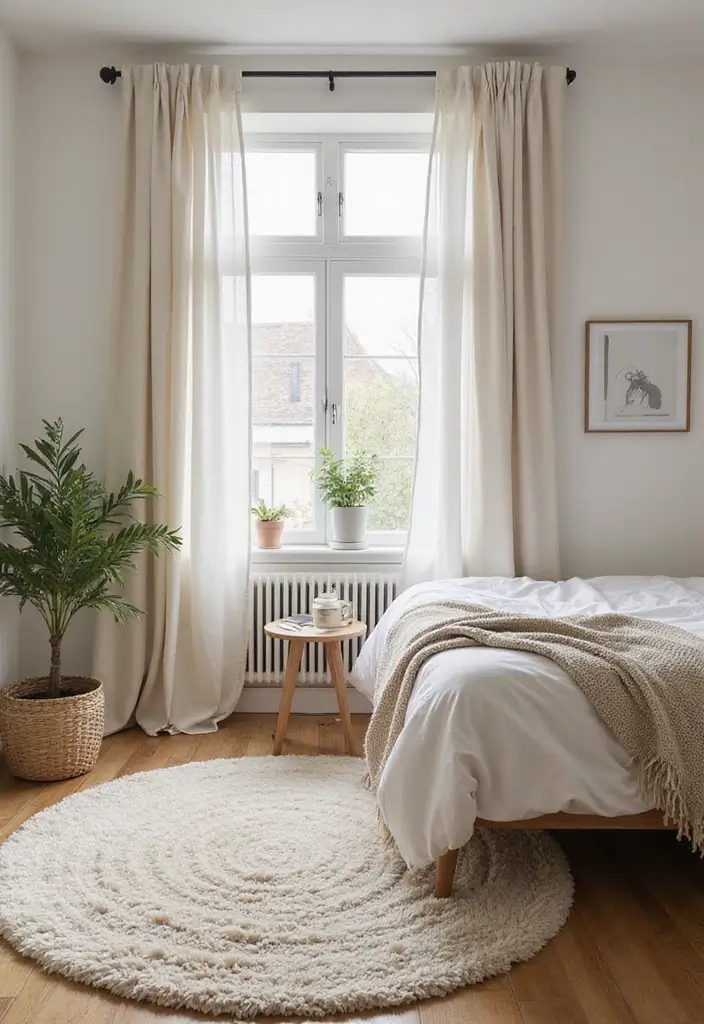 25 Romantic Bedroom Ideas for Couples That Will Ignite the Spark! (Don't Miss #17!) - 15. Charming Area Rugs