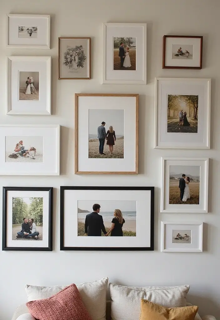 25 Romantic Bedroom Ideas for Couples That Will Ignite the Spark! (Don't Miss #17!) - 6. Personalized Artwork