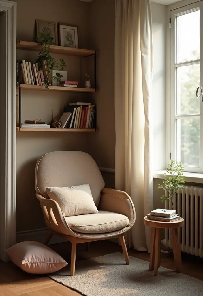 25 Romantic Bedroom Ideas for Couples That Will Ignite the Spark! (Don't Miss #17!) - 7. Cozy Reading Nook