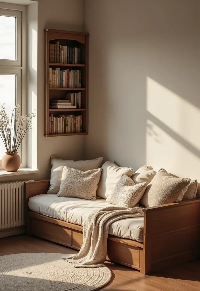 26 Cozy Bedroom Ideas for Couples That Will Ignite Your Romance (You Won't Believe #7!) - 10. Shared Reading Space