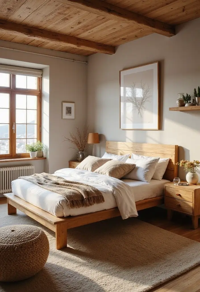 26 Cozy Bedroom Ideas for Couples That Will Ignite Your Romance (You Won't Believe #7!) - 13. Warmth of Wood