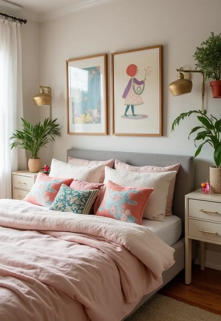 26 Cozy Bedroom Ideas for Couples That Will Ignite Your Romance (You Won't Believe #7!) - 16. Playful Decor