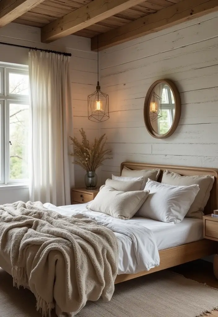 26 Cozy Bedroom Ideas for Couples That Will Ignite Your Romance (You Won't Believe #7!) - 19. Textured Walls