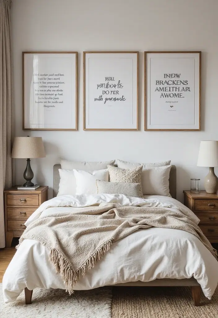 26 Cozy Bedroom Ideas for Couples That Will Ignite Your Romance (You Won't Believe #7!) - 22. Inspirational Quotes