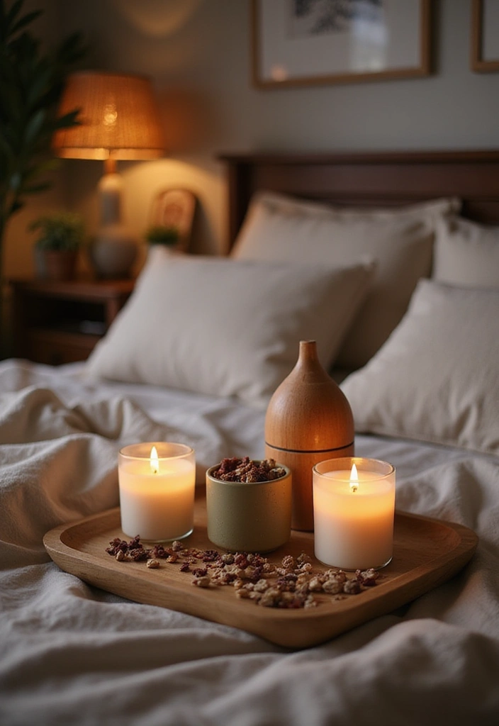 26 Cozy Bedroom Ideas for Couples That Will Ignite Your Romance (You Won't Believe #7!) - 9. Mood-Setting Scents