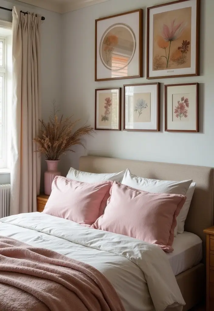 30 Romantic Bedroom Ideas for Couples That Will Ignite the Spark Again! (You Won't Believe #9!) - 15. Artistic Displays