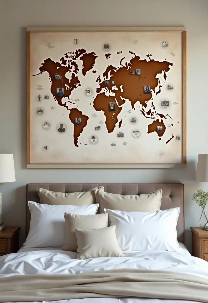 30 Romantic Bedroom Ideas for Couples That Will Ignite the Spark Again! (You Won't Believe #9!) - 20. Create a Love Map