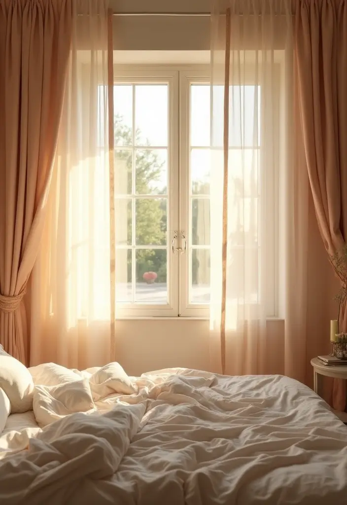 30 Romantic Bedroom Ideas for Couples That Will Ignite the Spark Again! (You Won't Believe #9!) - 29. Dreamy Draperies