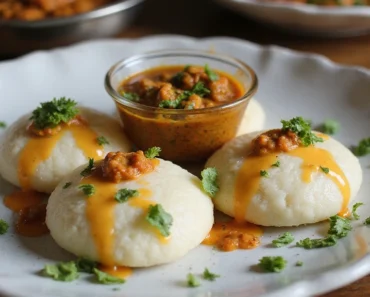 How to Make Fluffy Idlis with Flavorful Chutney and Sambar