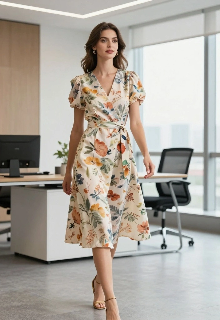 15 Chic Office Outfits That’ll Make You the Boss of Style (You Won't Believe #18!) - 3. Chic Midi Dresses 1