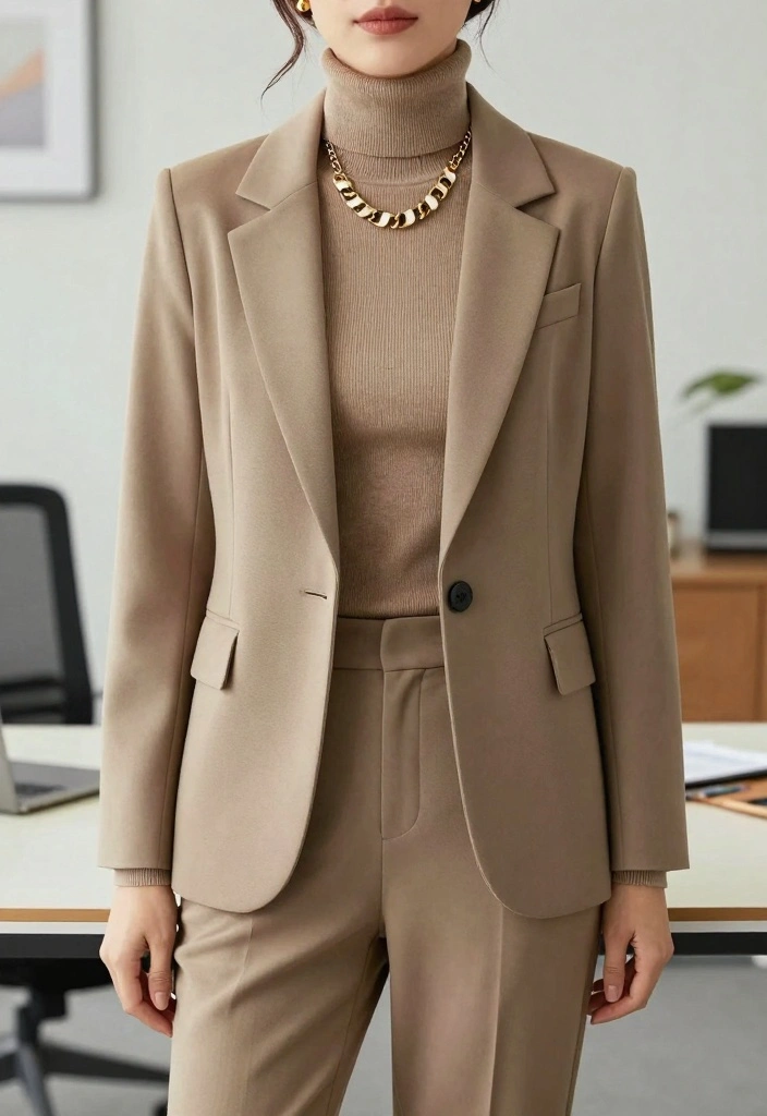 15 Chic Office Outfits That’ll Make You the Boss of Style (You Won't Believe #18!) - 9. Layering for Style and Comfort 1