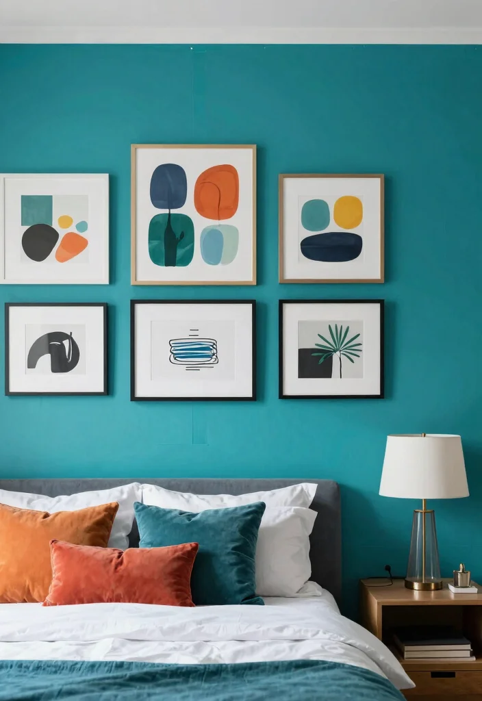 21 Jaw-Dropping Bedroom Transformations Under $200 (You Won't Believe #15!) - 1. A Splash of Color with Paint 2