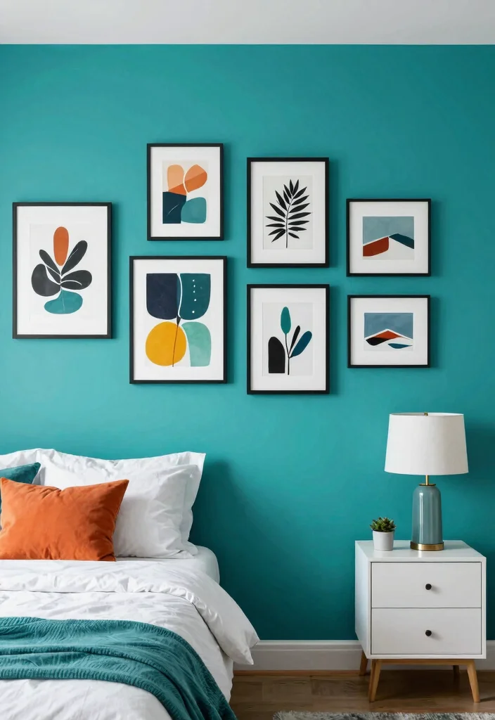 21 Jaw-Dropping Bedroom Transformations Under $200 (You Won't Believe #15!) - 1. A Splash of Color with Paint 3