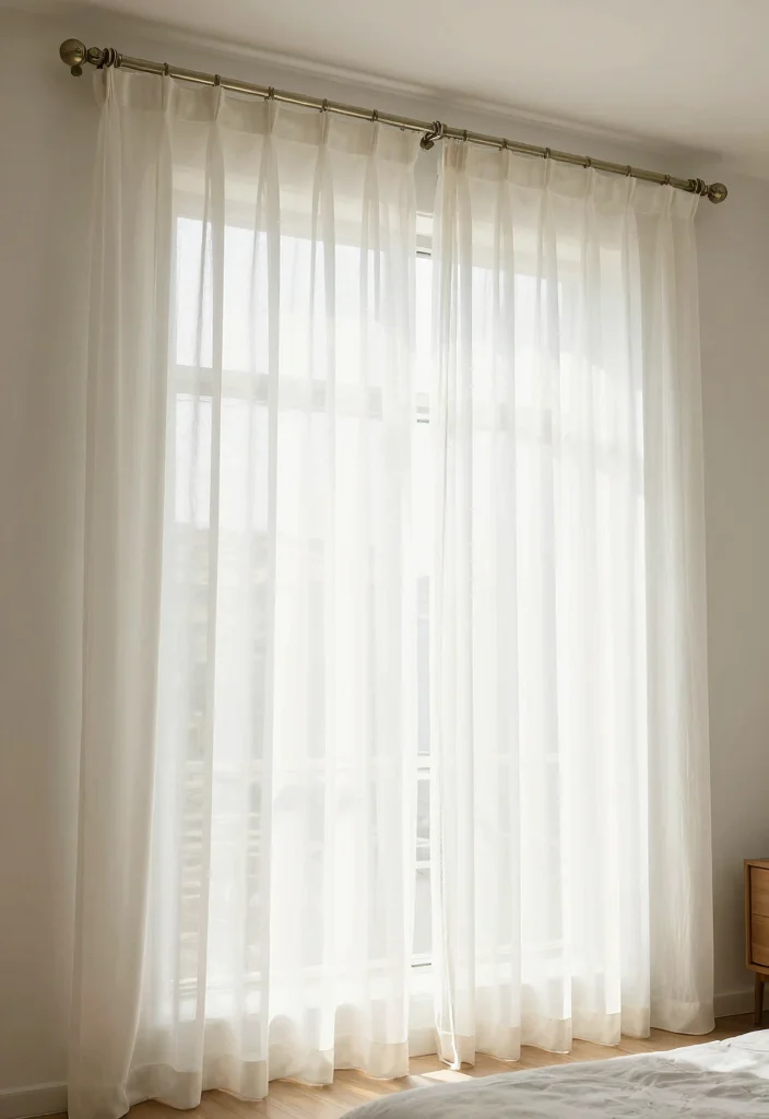 21 Jaw-Dropping Bedroom Transformations Under $200 (You Won't Believe #15!) - 11. Window Treatments for Style 3