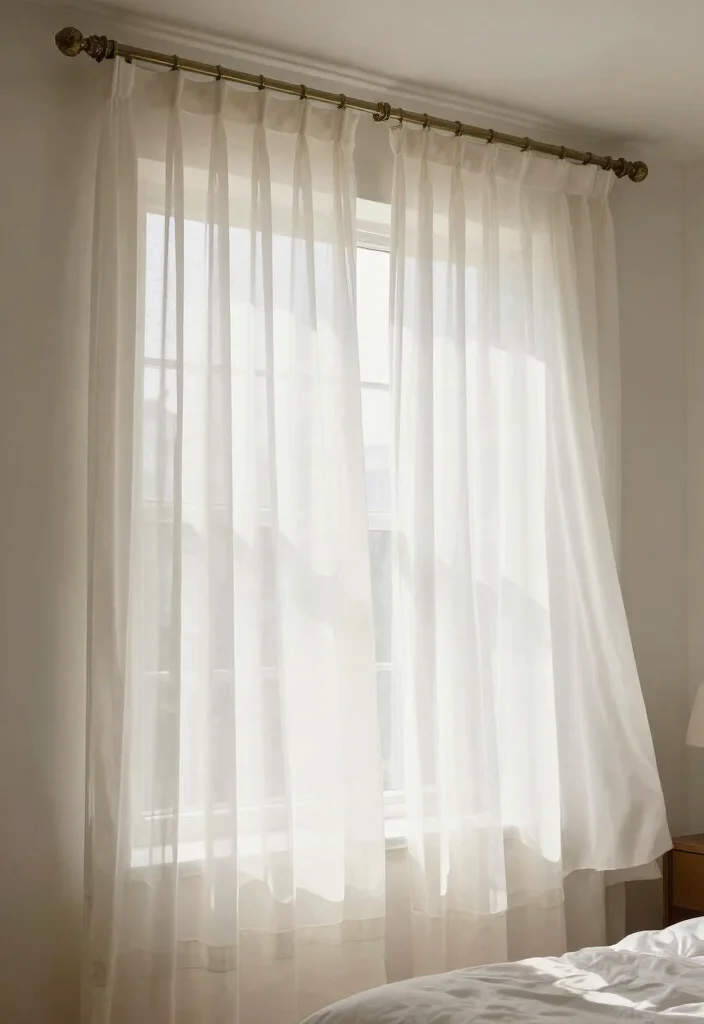 21 Jaw-Dropping Bedroom Transformations Under $200 (You Won't Believe #15!) - 11. Window Treatments for Style 4