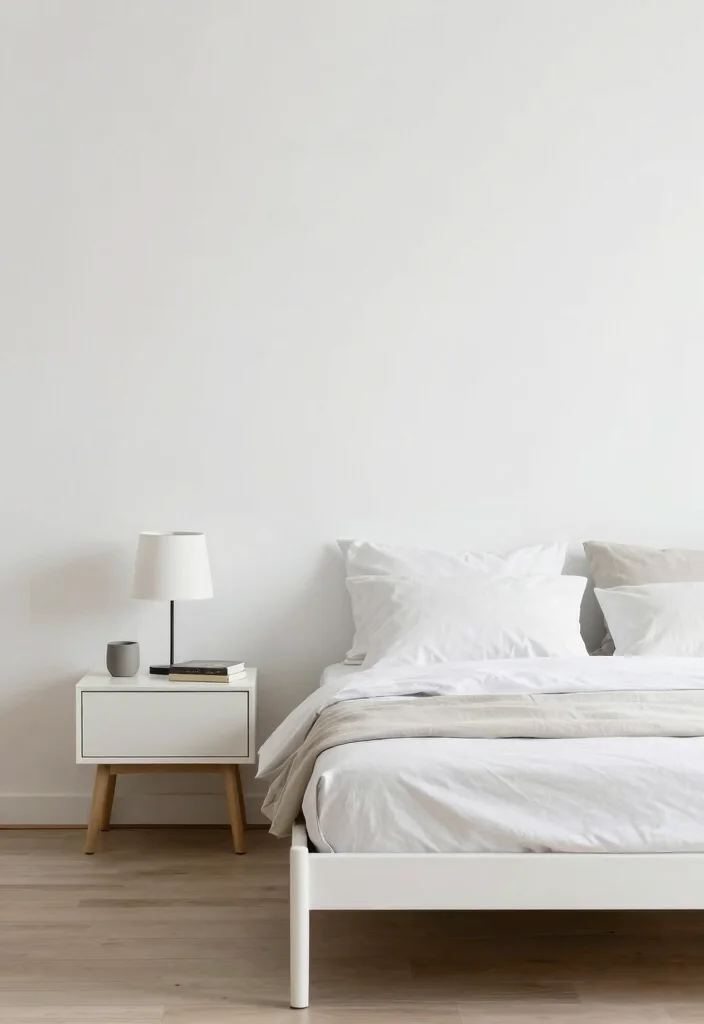 21 Jaw-Dropping Bedroom Transformations Under $200 (You Won't Believe #15!) - 12. Minimalist Charm 3