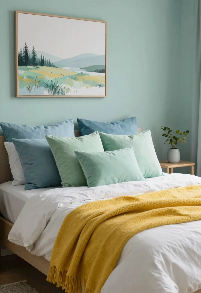 21 Jaw-Dropping Bedroom Transformations Under $200 (You Won't Believe #15!) - 13. Mood-Boosting Colors 1