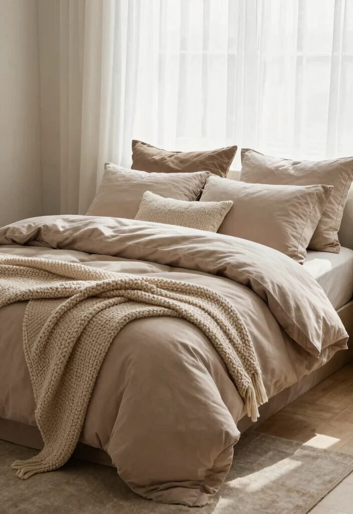 21 Jaw-Dropping Bedroom Transformations Under $200 (You Won't Believe #15!) - 4. Chic Bedding Choices 2