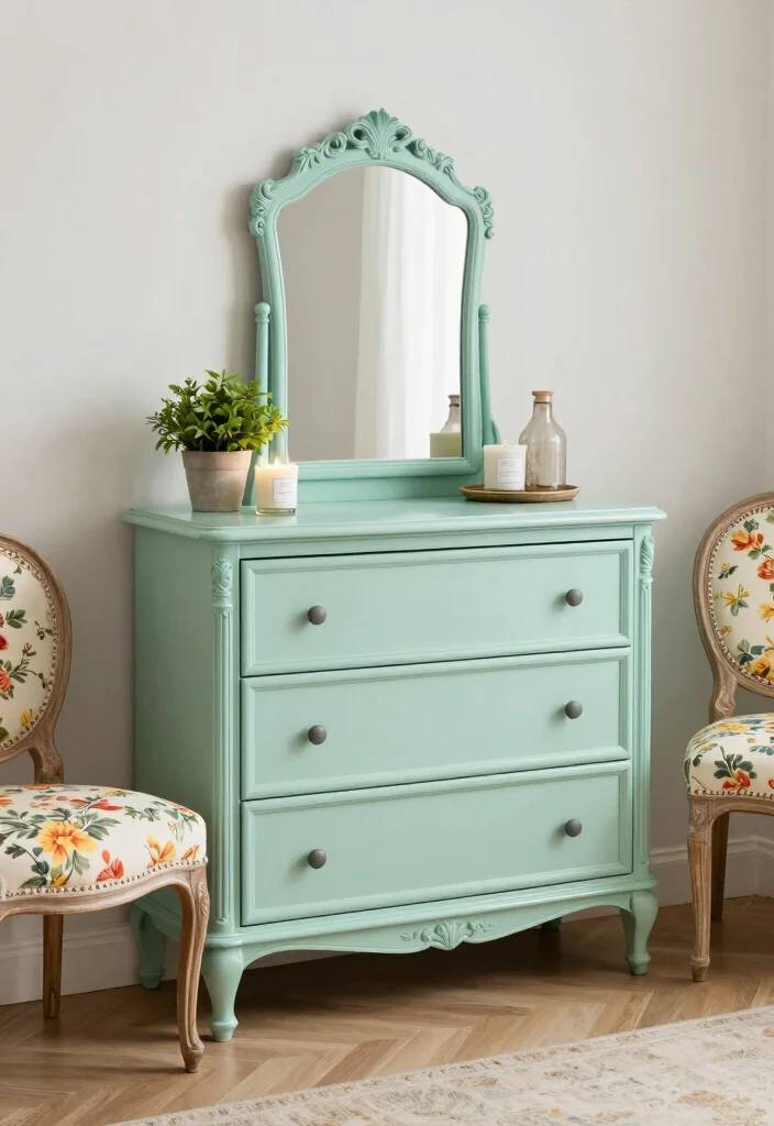 21 Jaw-Dropping Bedroom Transformations Under $200 (You Won't Believe #15!) - 5. Upcycled Furniture Finds 3