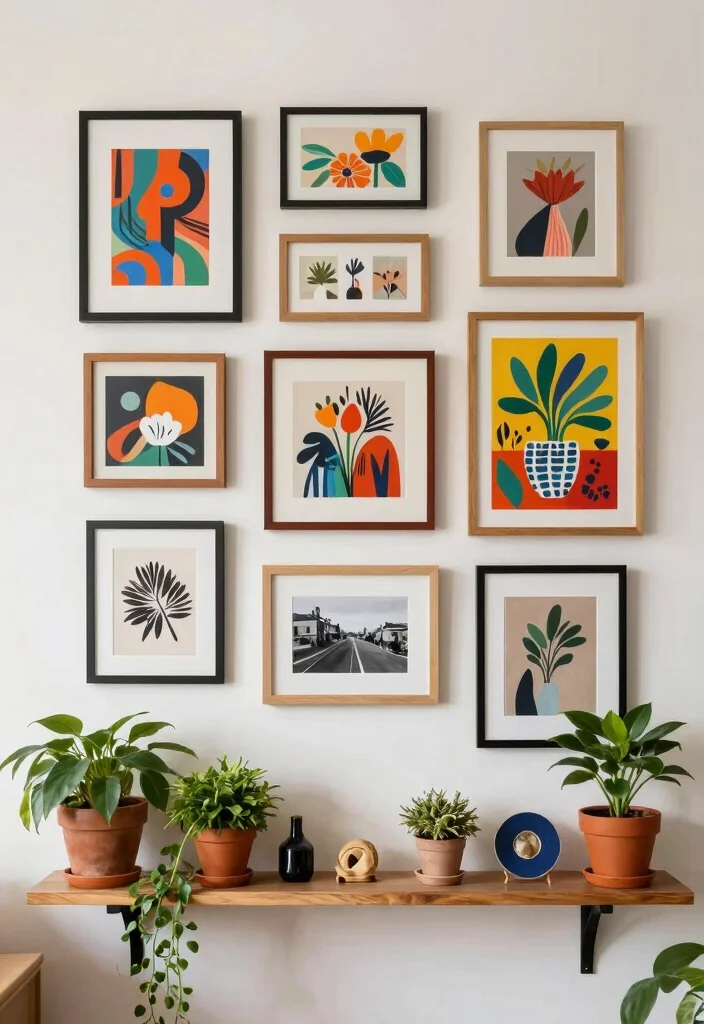 21 Jaw-Dropping Bedroom Transformations Under $200 (You Won't Believe #15!) - 6. Wall Art Wonders 3