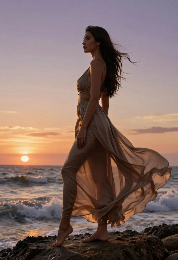 25 Pinterest-Worthy Poses for Women That Will Make You Look Like a Model! - 1. The Classic Side Pose 1