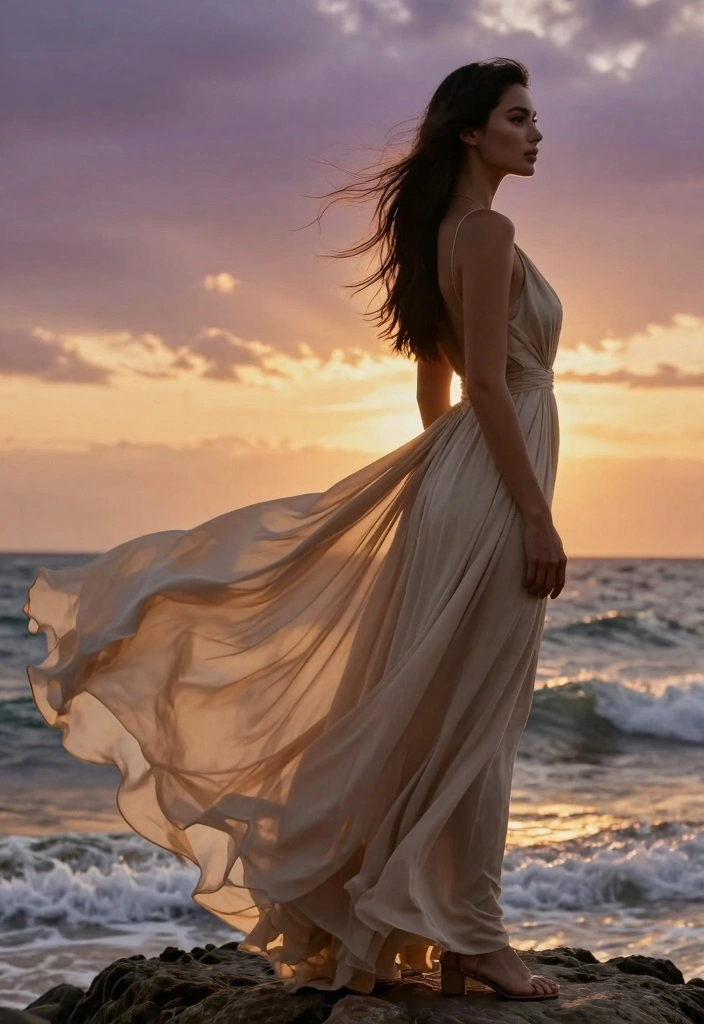 25 Pinterest-Worthy Poses for Women That Will Make You Look Like a Model! - 1. The Classic Side Pose 3