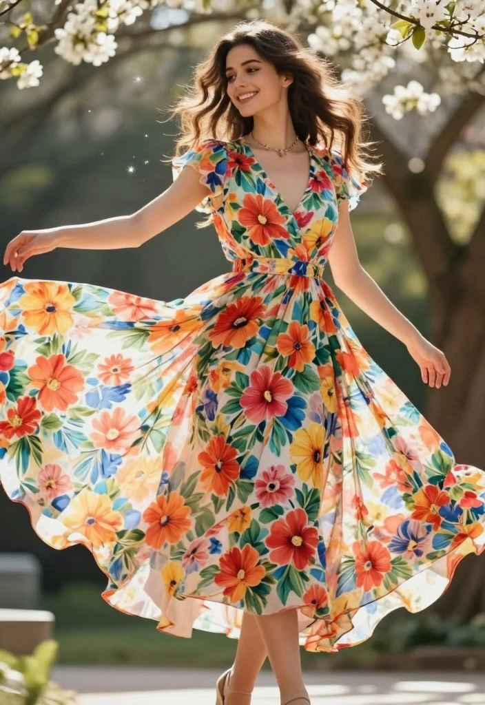 25 Pinterest-Worthy Poses for Women That Will Make You Look Like a Model! - 12. The Twirl Pose 1