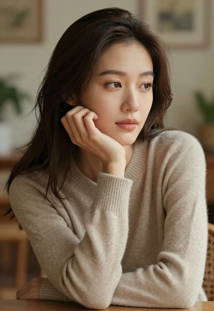 25 Pinterest-Worthy Poses for Women That Will Make You Look Like a Model! - 16. The Intimate Hand Pose 3