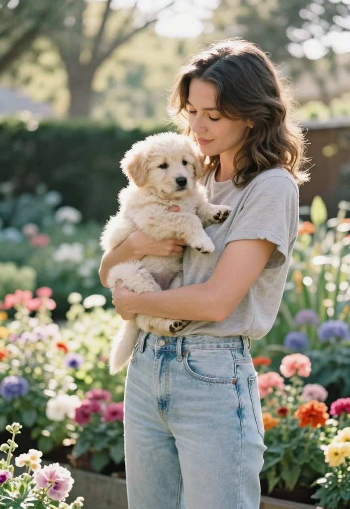 25 Pinterest-Worthy Poses for Women That Will Make You Look Like a Model! - 22. The Nurturing Pose 3