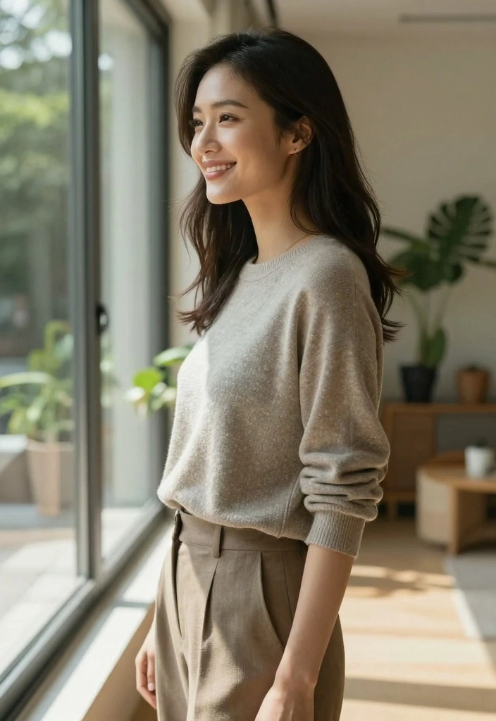 25 Pinterest-Worthy Poses for Women That Will Make You Look Like a Model! - 23. The Flattering Angle Pose 2