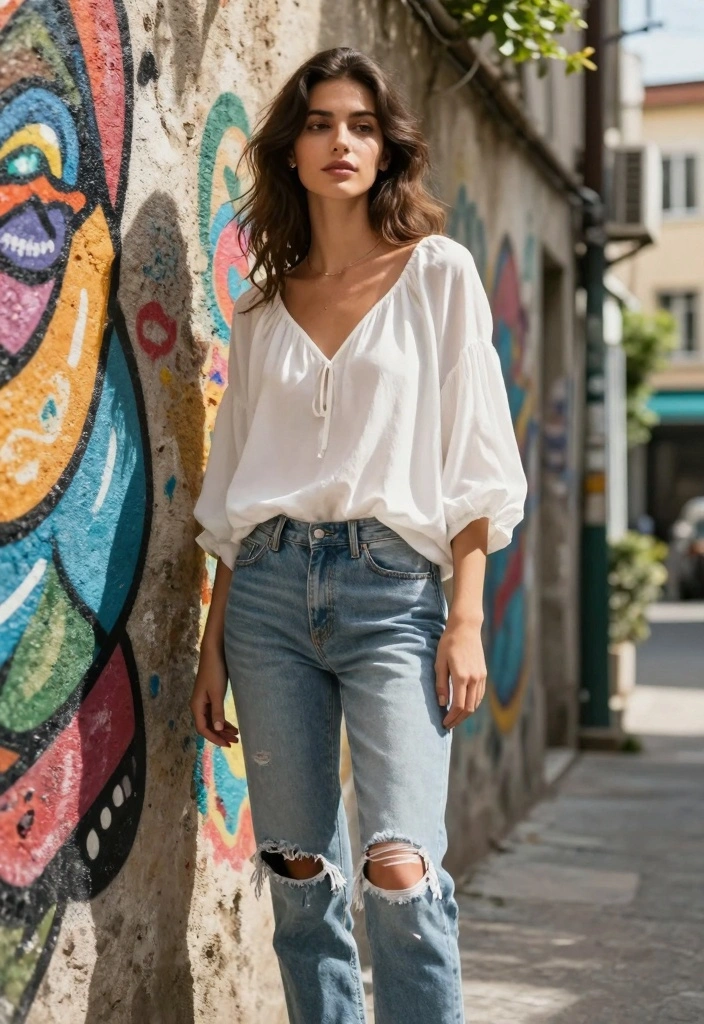 25 Pinterest-Worthy Poses for Women That Will Make You Look Like a Model! - 5. The Leaning Pose 2