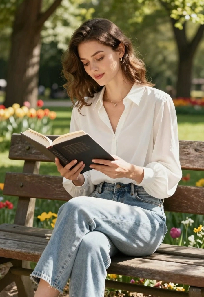 25 Pinterest-Worthy Poses for Women That Will Make You Look Like a Model! - 7. The Sitting Pose 2