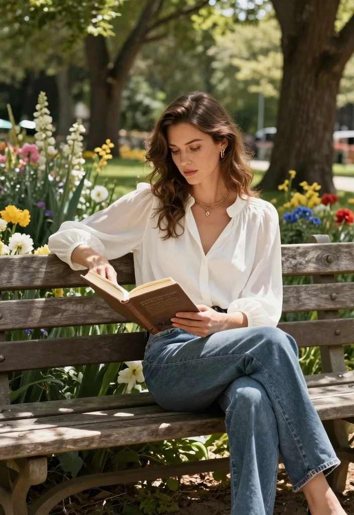 25 Pinterest-Worthy Poses for Women That Will Make You Look Like a Model! - 7. The Sitting Pose 3