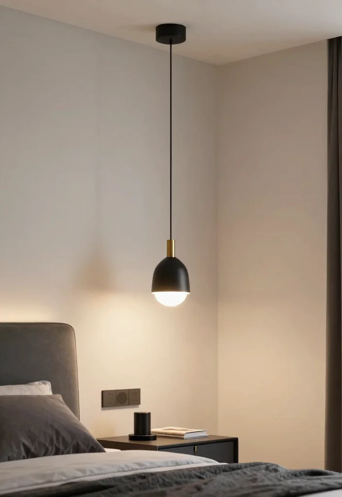 15 Stunning Bedroom Makeovers Under $200 (You’ll Be Shocked by #9!) - 5. Light Fixture Makeover 1