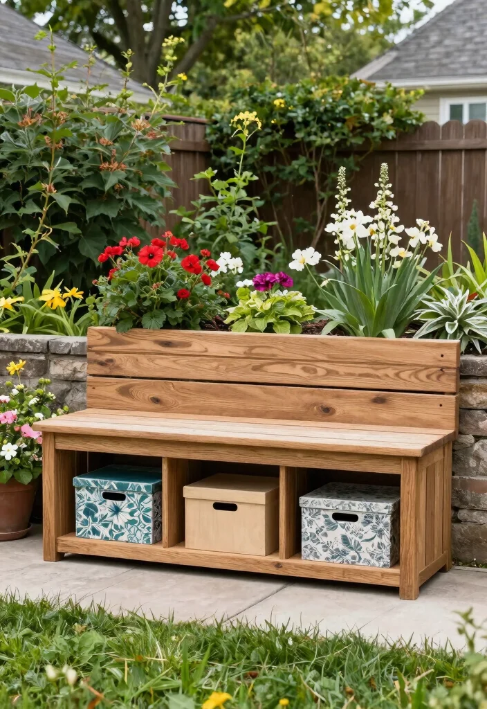 18 Jaw-Dropping Backyard Decor Ideas That'll Turn Your Yard into a Paradise! - 18. Stylish Storage Solutions 1